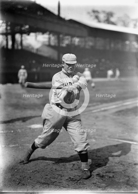 Bill Carrigan, Boston Al (Baseball), 1913. Creator: Harris & Ewing.