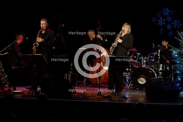 Bill Coleman with Dunstall, Exall, Roberts and Parnell, The Under Ground, Eastbourne, 2015. Artist: Brian O'Connor.