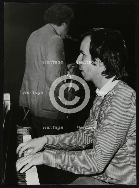 Bill Cunliffe and Steve Marcus, playing at the Royal Festival Hall, London, 1985. Artist: Denis Williams