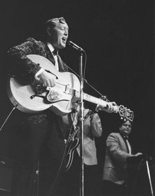 Bill Haley, Fairfield Hall, Croydon, London, 1964. Creator: Brian Foskett