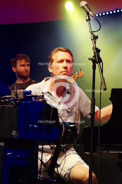 Bill Laurance, Love Supreme Jazz Festival, Glynde Place, East Sussex, 2015. Artist: Brian O'Connor.