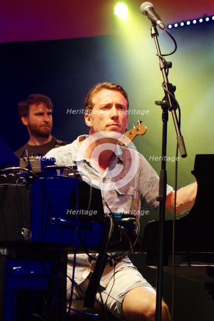 Bill Laurance, Love Supreme Jazz Festival, Glynde Place, East Sussex, 2015. Artist: Brian O'Connor.