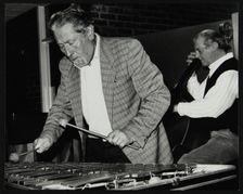 Bill Le Sage and Tony Archer performing at The Fairway, Welwyn Garden City, Hertfordshire, 1993. Artist: Denis Williams