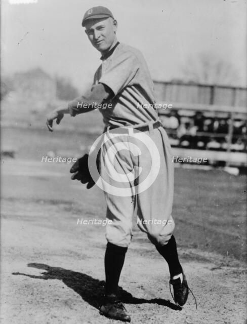 Bill McTigue, pitcher, Detroit AL (baseball), 1916. Creator: Bain News Service.