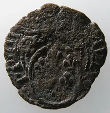 Billon Quattrino of Paul III (?), Italian, 1534-49. Creator: Unknown