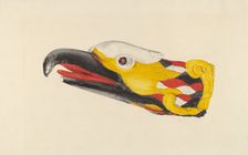 Billet Head: Eagle, c. 1939. Creator: Dorothy Van Dunker