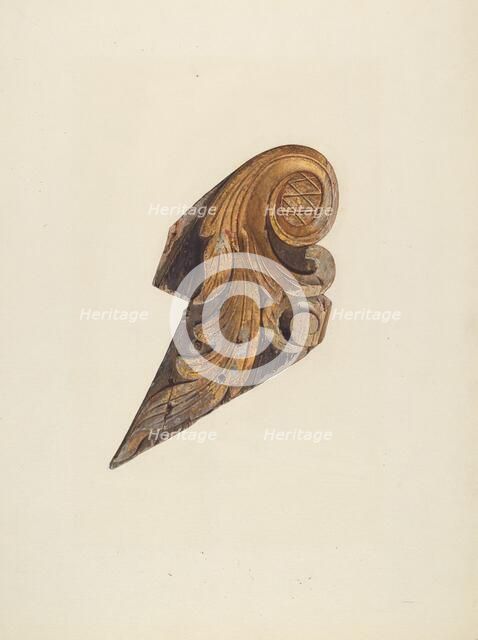 Billethead, c. 1936. Creator: Marian Page.