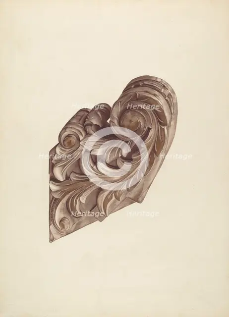 Billethead, c. 1939. Creator: Hazel Hyde.