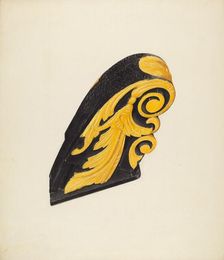 Billethead, c. 1939. Creator: Marian Page