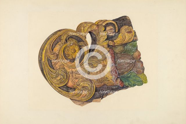 Billethead, c. 1942. Creator: Harriette Gale.