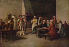 Billeting 1883, (1938). Artist: Eugene Fichel