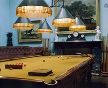 Billiard Room, Brodsworth Hall, South Yorkshire, c1990-c2017. Artist: John Critchley