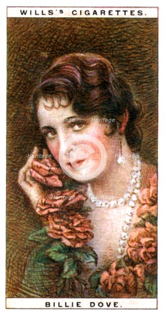 Billie Dove (1903-1997), American actress, 1928.Artist: WD & HO Wills