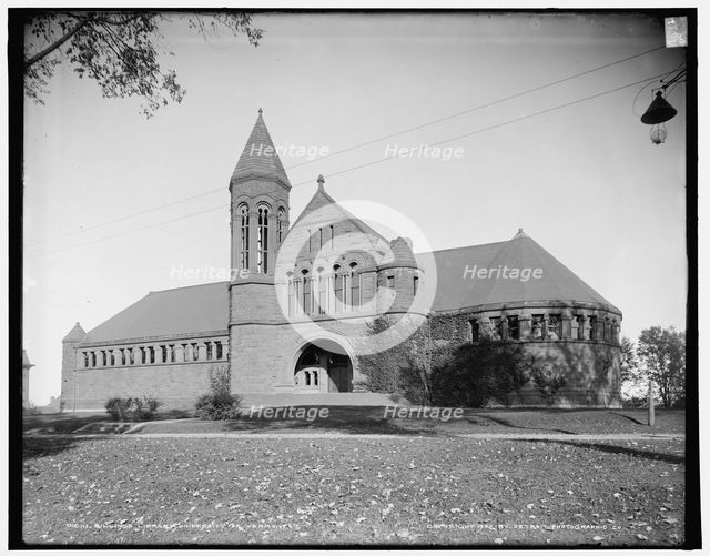 Billings Library, University of Vermont, c1902. Creator: Unknown.