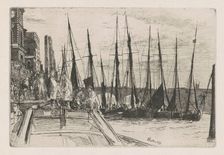 Billingsgate, 1859. Creator: James Abbott McNeill Whistler