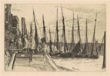 Billingsgate, 1859. Creator: James Abbott McNeill Whistler