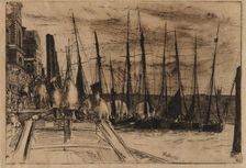 Billingsgate, 1859. Creator: James Abbott McNeill Whistler