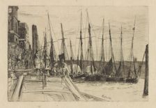 Billingsgate, 1859. Creator: James Abbott McNeill Whistler