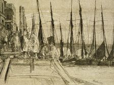 Billingsgate, 1859. Creator: James Abbott McNeill Whistler