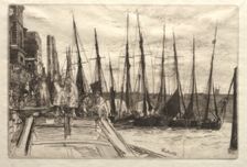 Billingsgate, 1859. Creator: James McNeill Whistler (American, 1834-1903)