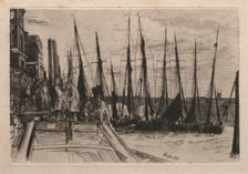 Billingsgate, 1859. Creator: James McNeill Whistler (American, 1834-1903)