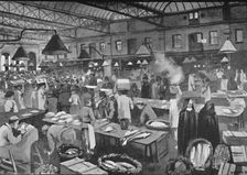 Billingsgate Market, Early Morning 1891. Creator: William Luker