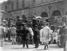 Billingsgate Market, London, 1893. Creator: Paul Martin