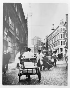 Billingsgate Market, London, (c1930s?). Creator: Unknown