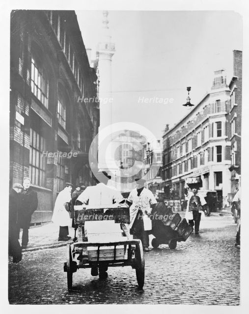 Billingsgate Market, London, (c1930s?). Creator: Unknown.