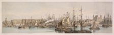 Billingsgate, Custom House and the Tower of London. Creator: Unknown