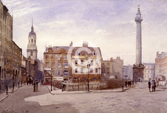 Billingsgate, London, 1888. Artist: John Crowther