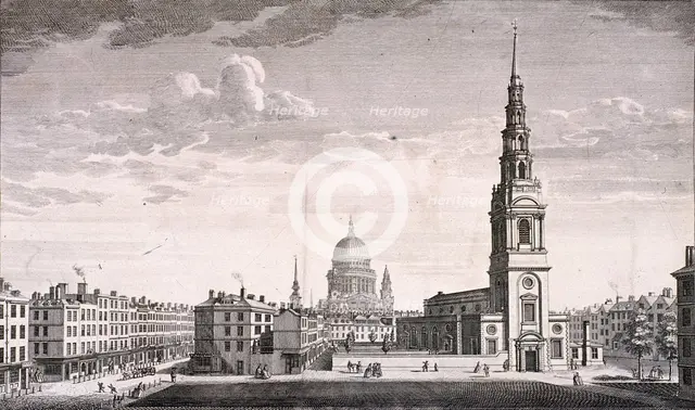 Billingsgate Wharf, London, 1801. Artist: John Walker