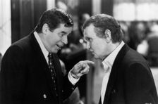 Billy Crystal (1947- ) and Jerry Lewis (1926- ), American Actors, 1992. Creator: Unknown