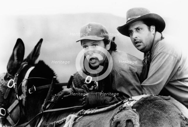 Billy Crystal (1947- ) and John Lovitz, American actors, 1993. Creator: Unknown.