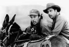 Billy Crystal (1947- ) and John Lovitz, American actors, 1993. Creator: Unknown
