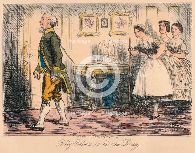 'Billy Balsam in his new Livery', 1865. Artist: John Leech.