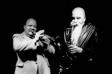 Billy Butterfield and Tony Scott, Pizza Express, London, 1981. Artist: Brian O'Connor