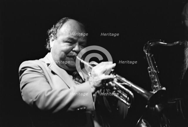 Billy Butterfield, Pizza Express, Dean St, London, 1981.   Artist: Brian O'Connor.