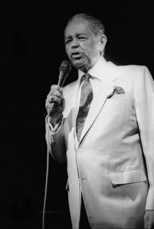 Billy Eckstine, Ronnie Scott's Jazz Club, London, May 1991. Creator: Brian O'Connor