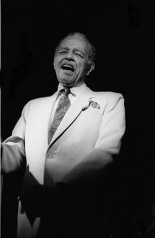 Billy Eckstine, Ronnie Scott's Jazz Club, London, May 1991. Creator: Brian O'Connor