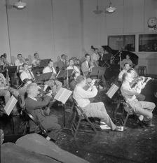 Billy Eckstine's orchestra, New York, N.Y., 1946. Creator: William Paul Gottlieb
