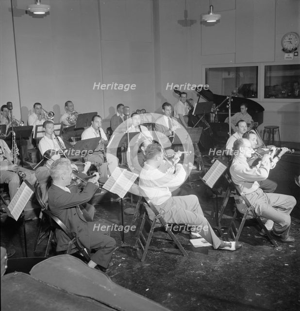 Billy Eckstine's orchestra, New York, N.Y., 1946. Creator: William Paul Gottlieb.