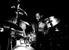 Billy Higgins and David Williams, Ronnie Scott's, Soho, London, Sep 1993. Artist: Brian O'Connor