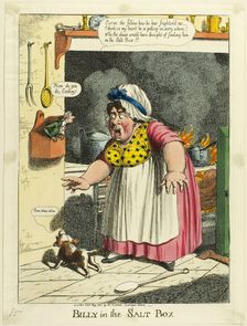 Billy in the Salt Box, 1805. Creator: Charles Williams