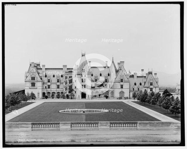 Biltmore House, c1902. Creator: William H. Jackson.
