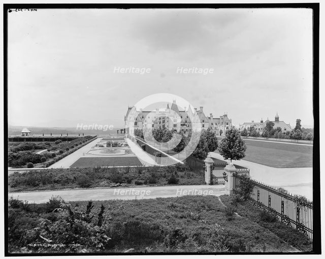 Biltmore House, c1902. Creator: William H. Jackson.