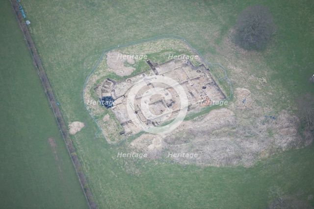 Binchester Roman fort (Vinovia), County Durham, 2016. Creator: Matthew Oakey.