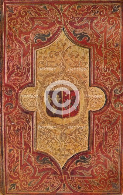 'Binding with arms of Henry III', c1585 (1947). Artist: Unknown.