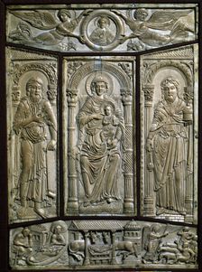 Binding of the Codex Aureus, c. 810. Creator: Unknown
