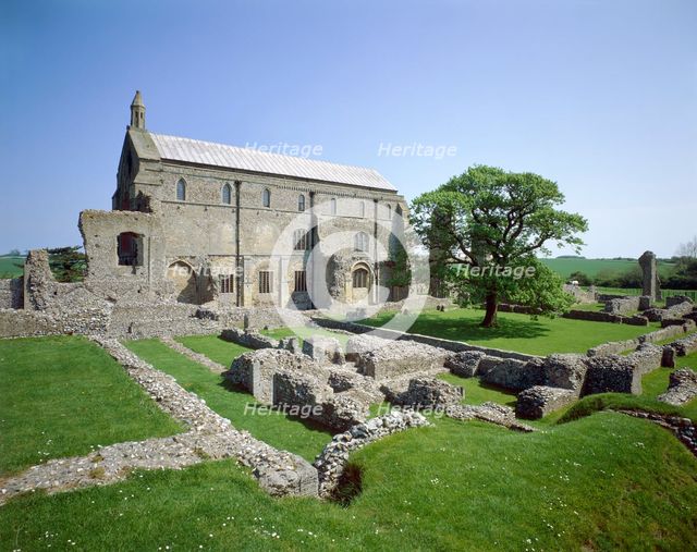 Binham Priory, Norfolk, c1980-c2017. Artist: Unknown.